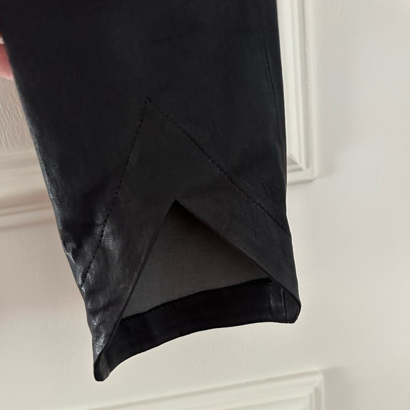 IRO leather pants leggings size 4 - Picture 6 of 7